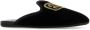 Miu Zwarte Slip-On Geborduurde Muiltjes Black Dames - Thumbnail 2