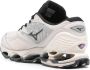 Mizuno Beige Zwarte Mesh Sneaker Paneelontwerp Gray Heren - Thumbnail 3