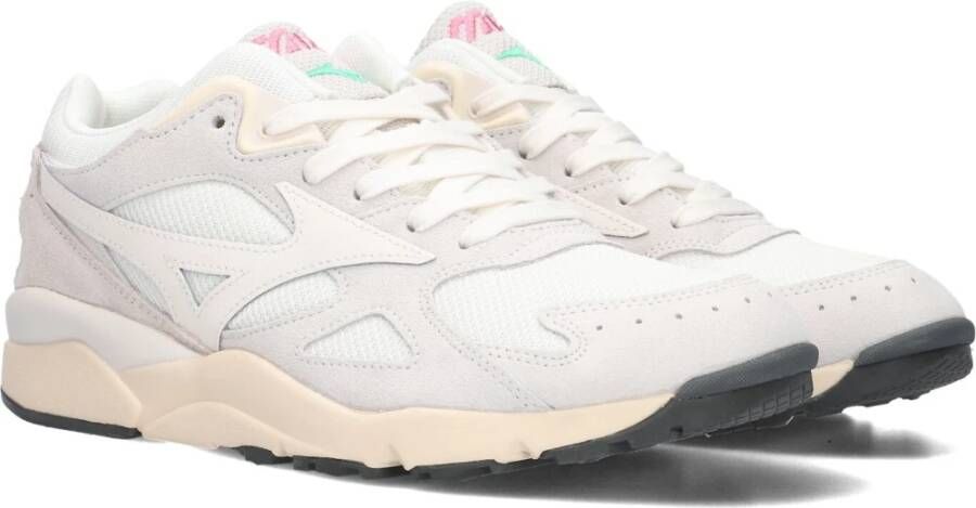 Mizuno Heren Combi Sneakers Zand Suède White Heren