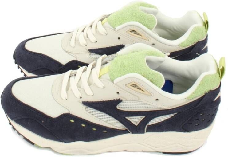 Mizuno Navy Green White Sneakers Heren Contender Multicolor Heren