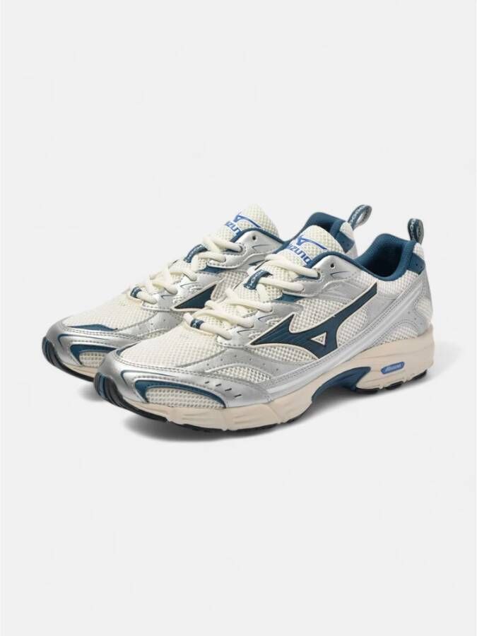 Mizuno Sportieve Mesh Chunky Zool Sneakers White Heren