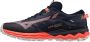 Mizuno Wave Daichi 7 Trailrunningschoenen Dames Night Sky Quicksilver Coral - Thumbnail 13