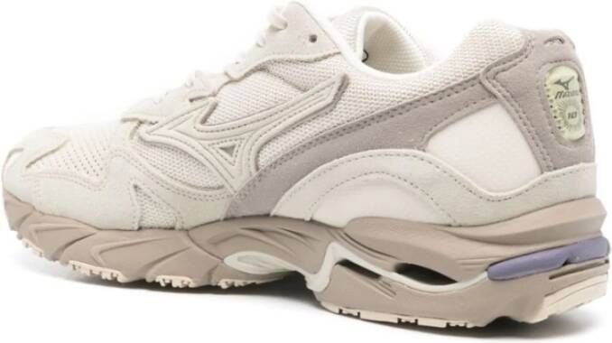 Mizuno Wave Rider 10 Hardloopschoenen Beige Heren