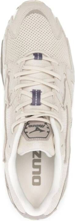 Mizuno Wave Rider 10 Hardloopschoenen Beige Heren