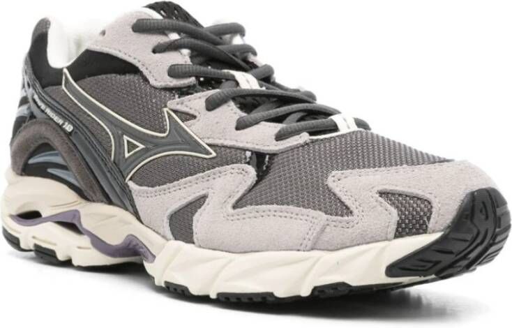 Mizuno Wave Rider 10 Sneakers Gray Heren