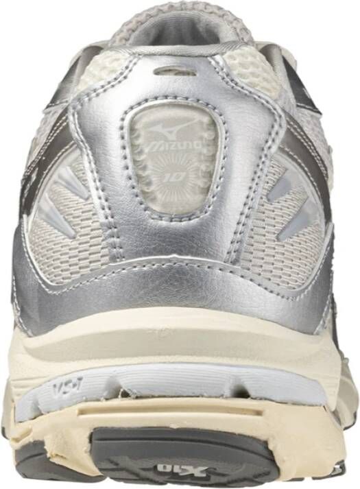 Mizuno Wave Rider 10 Wit Zilver Schoenen Multicolor Heren