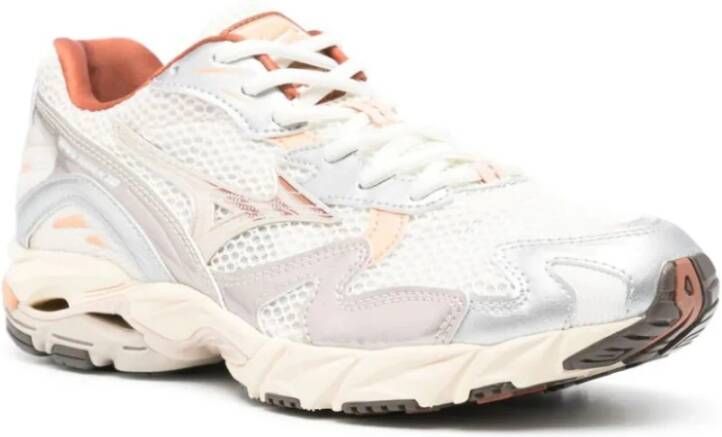 Mizuno Wave Rider Snow White Schoenen White Heren