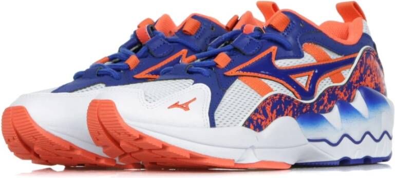 Mizuno Wit Blauw Heren Lage Schoen Multicolor Heren