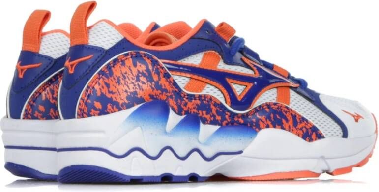 Mizuno Wit Blauw Heren Lage Schoen Multicolor Heren