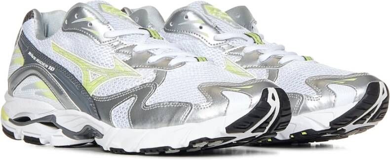 Mizuno Witte platte schoenen Wit Heren