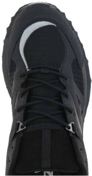 Mizuno Zwarte lage sneakers met rubberen details Black Heren