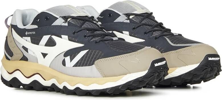 Mizuno Zwarte sneakers met Gore-Tex bovenwerk Black Heren