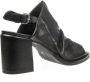 MJUS 862001 Sandalen verwelkomden T8 -band Zwart Dames - Thumbnail 2