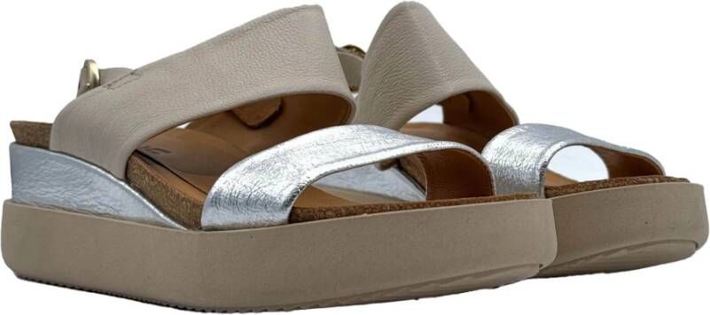 MJUS Beige Sandalen T18017 Lente Zomer 2024 Beige Dames