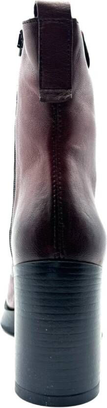 MJUS Bordeaux Laarzen Tronchetto Model P96212 Red Dames