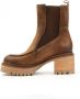 MJUS Chelsea Boots Beatles voor dames Brown Dames - Thumbnail 4