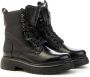 MJUS Dames Veterschoenen van Anfibio Black Dames - Thumbnail 2