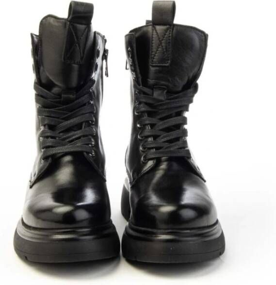 MJUS Dames Veterschoenen van Anfibio Black Dames