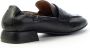 MJUS Elastische Leren Loafer Dames L30101 Black Dames - Thumbnail 3