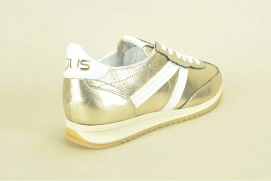 MJUS Elegante Goud Hardloopschoenen Yellow Dames