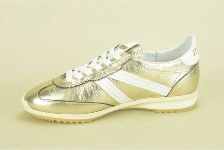 MJUS Elegante Goud Hardloopschoenen Yellow Dames