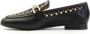 MJUS Gestikte Loafer met Gouden Studs Black Dames - Thumbnail 4