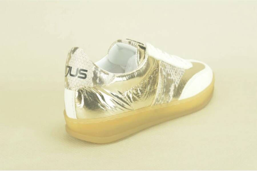 MJUS Gouden Sneaker Combinatie Yellow Dames