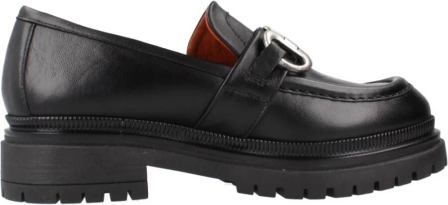 MJUS Klassieke Derek Bluchers Loafers Black Dames