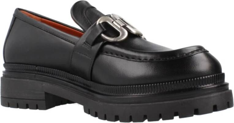 MJUS Klassieke Derek Bluchers Loafers Black Dames