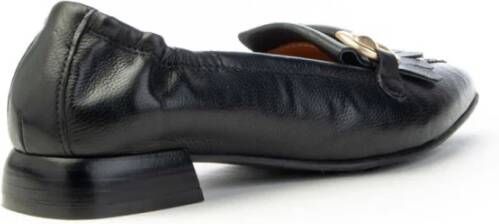 MJUS Loafer met franje en gesp Black Dames