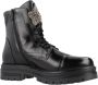 MJUS Stijlvolle Lace-up Laarzen Black Dames - Thumbnail 6