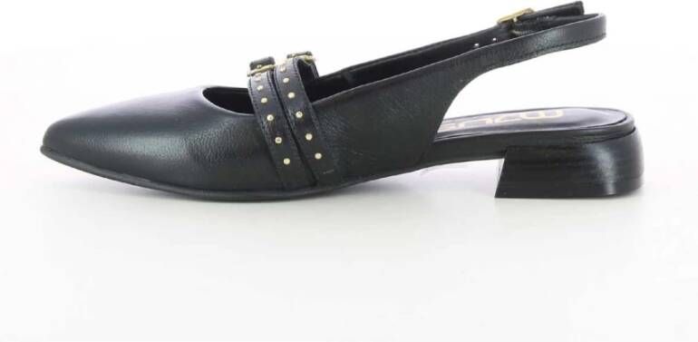 MJUS Zwarte Damesschoenen Black Dames