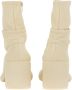 MM6 Maison Margiela Anatomische Biker Haklaarzen Beige Dames - Thumbnail 4