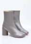 MM6 Maison Margiela Anatomische enkellaarzen van glad leer Gray Dames - Thumbnail 3