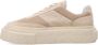 MM6 Maison Margiela Anatomische Platte Enkellaars Beige Heren - Thumbnail 3