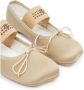 MM6 Maison Margiela Beige Katoenen Instappers met Strikdetail Beige Dames - Thumbnail 2