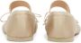 MM6 Maison Margiela Beige Katoenen Instappers met Strikdetail Beige Dames - Thumbnail 5