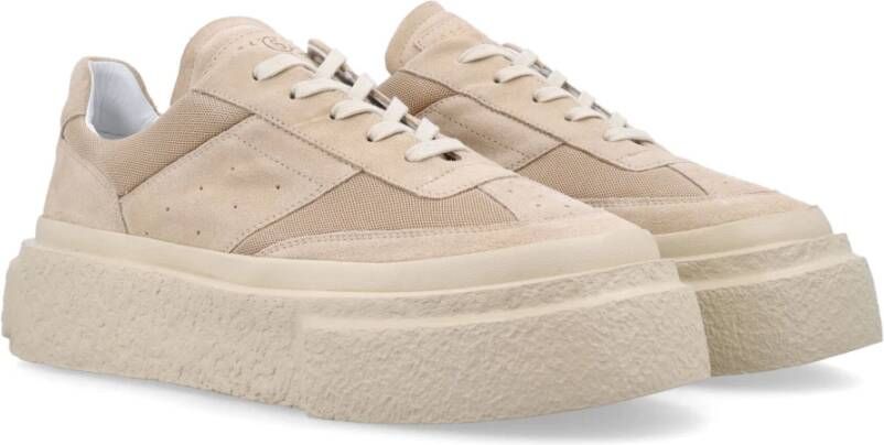 MM6 Maison Margiela Beige Sneakers met Plateauzool Beige Heren