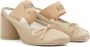 MM6 Maison Margiela Bruine sandalen met blokhak Beige Dames - Thumbnail 3