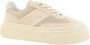 MM6 Maison Margiela Chunky Mesh Sneakers met Verhoogde Zool Beige Heren - Thumbnail 3