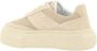 MM6 Maison Margiela Chunky Mesh Sneakers met Verhoogde Zool Beige Heren - Thumbnail 4