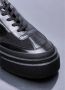 MM6 Maison Margiela Chunky Sneakers met Glanzende Leren Panelen Black Heren - Thumbnail 2