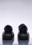 MM6 Maison Margiela Chunky Sneakers met Glanzende Leren Panelen Black Heren - Thumbnail 5