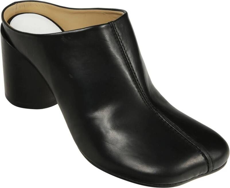 MM6 Maison Margiela Comfortabele Instap Pantoffels Black Dames