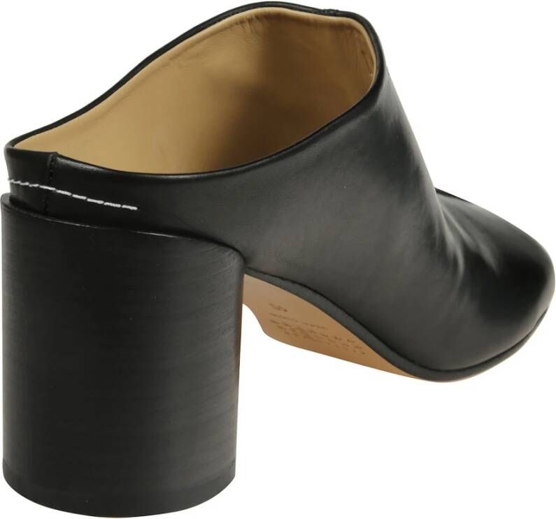 MM6 Maison Margiela Comfortabele Instap Pantoffels voor Vrouwen Black Dames