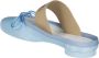 MM6 Maison Margiela Comfortabele Instap Pantoffels voor Vrouwen Blue Dames - Thumbnail 3