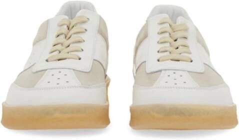 MM6 Maison Margiela Court Sneakers met 4 cm zool White Dames