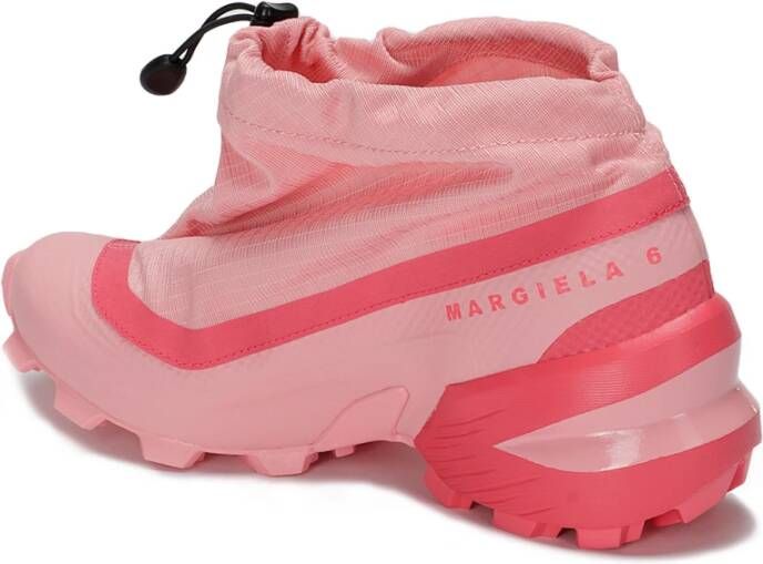 MM6 Maison Margiela Cross Low Sneakers Pink Dames