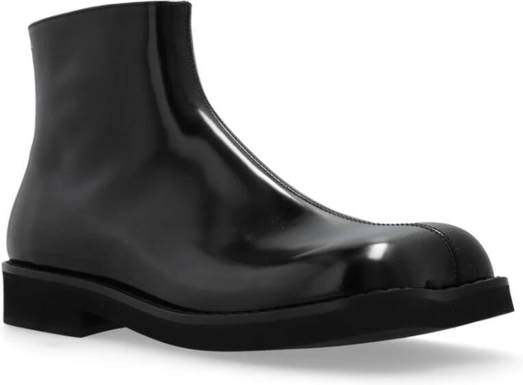 MM6 Maison Margiela Enkellaarzen 'Anatomic' Black Heren