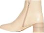 MM6 Maison Margiela Enkellaarzen Beige Dames - Thumbnail 3